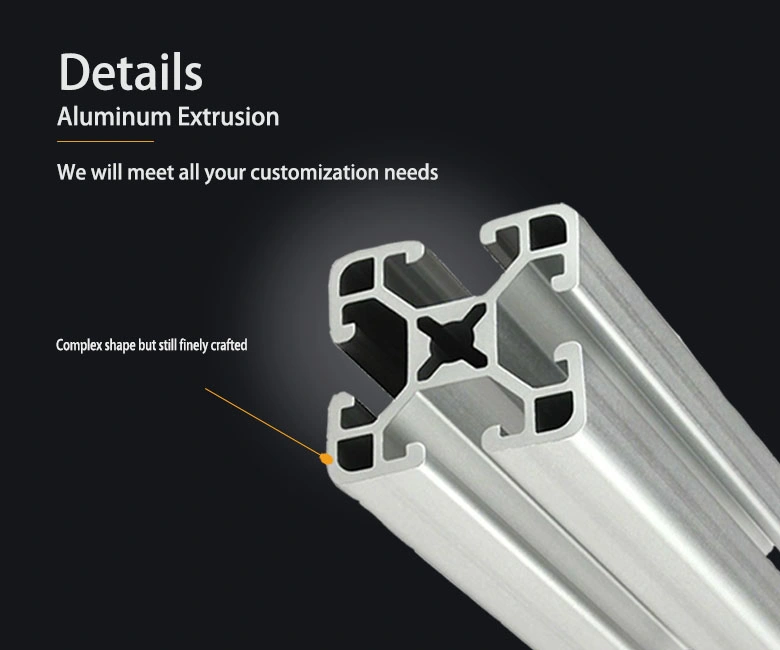 CNC Processing Part with High Quality Aluminium Extrusion Profile and Various Color Anodizing