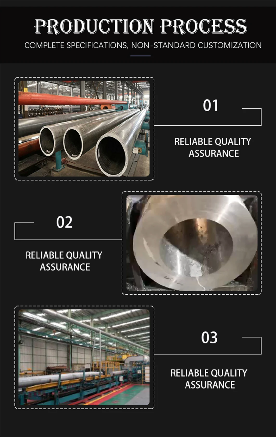 Extrusion Cold Drawn Small Diameter 6063 6082 1100 5154 Alloy Precision Aluminum Tube