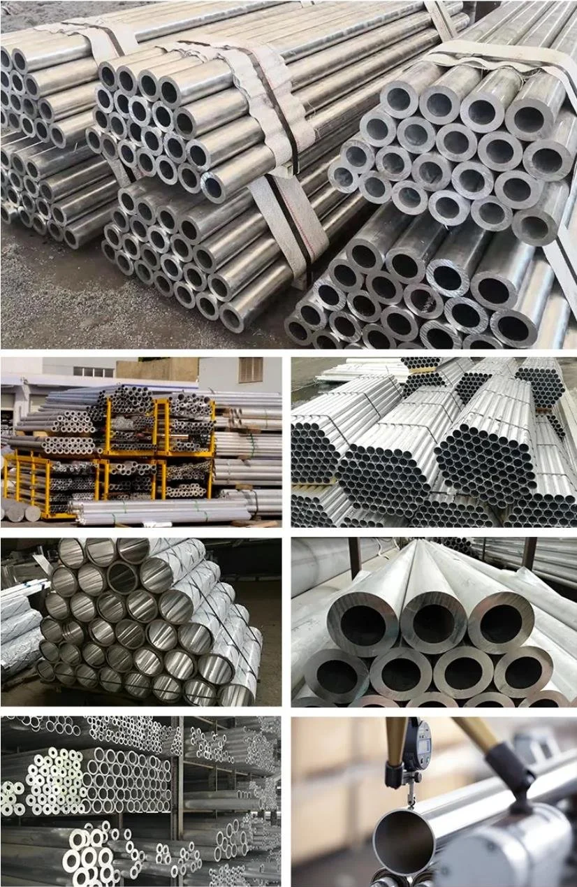 China Supplier Building Materials Aluminum Round Tube 7075 Cold Drawn Thin Wall Seamless Aluminium Pipe Tube